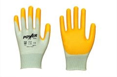 POWER TEK SARI DÜZ İŞÇİ ELDİVENİ