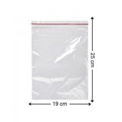 KİLİTLİ POŞET 19*25 CM 100'LÜ