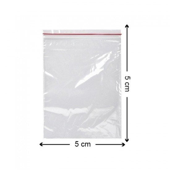 KİLİTLİ POŞET 5*5 CM 100'LÜ