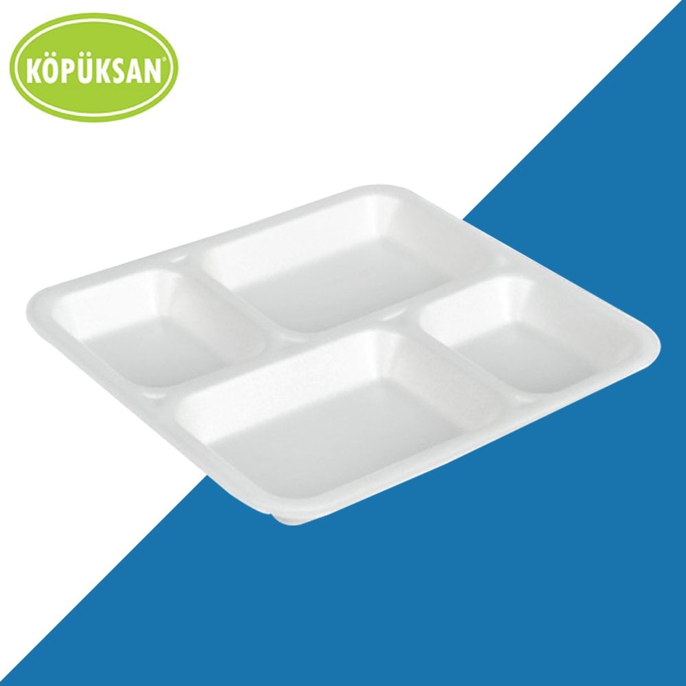 Köpüksan 4 Gözlü Köpük Tabldot 100'Lü