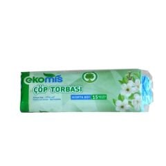 EKOMİS ORTA BOY ÇÖP POŞETİ  55*60 CM 15 ADET