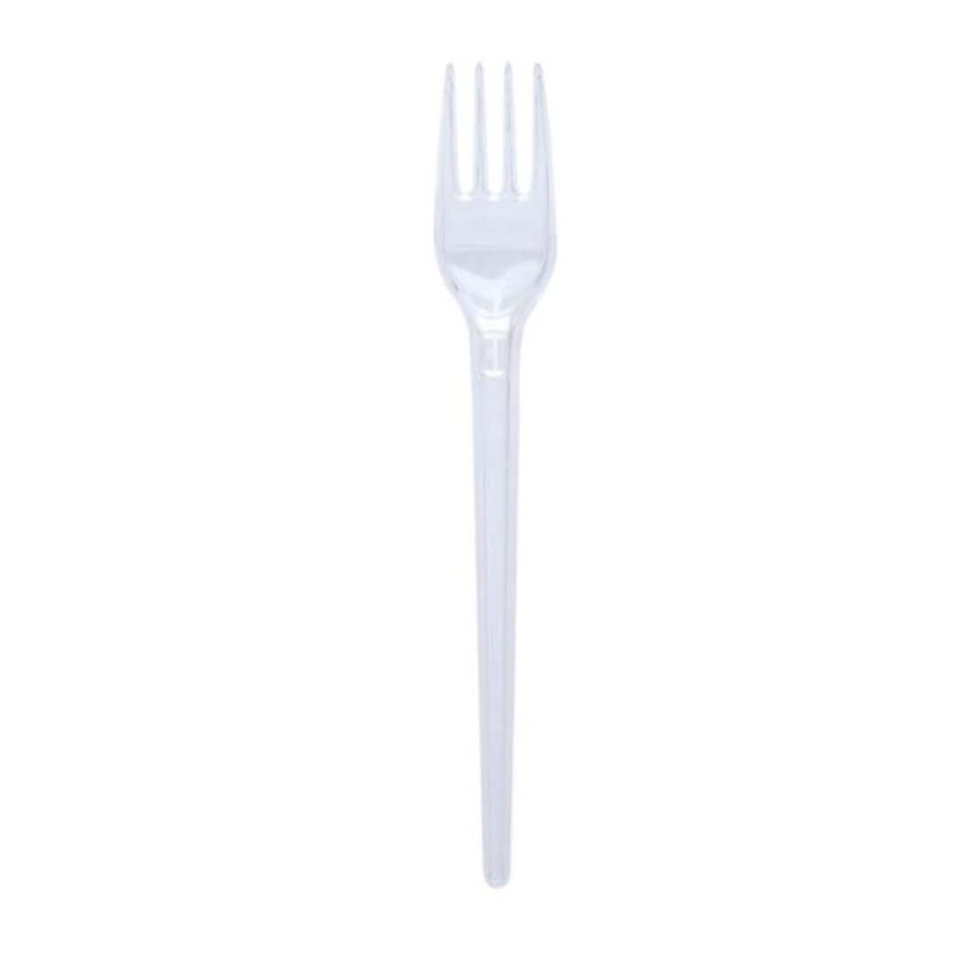 Stylish Eko Plastik Çatal 100 Lü