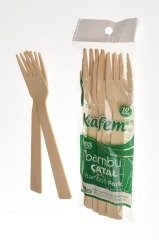 Kafem Bambu Çatal 10 Lu