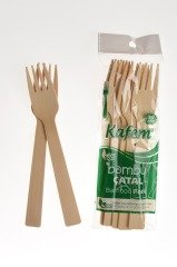 Kafem Bambu Çatal 10 Lu