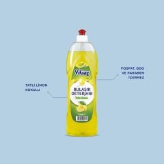 VİKİNG SIVI ELDE BULAŞIK YIKAMA DETERJANI TATLI LİMON 750 ML