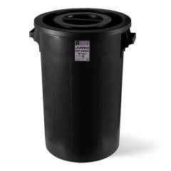 A FORM JUMBO ÇÖP KOVASI 90 LT SİYAH