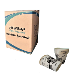 BENCUP KARTON BARDAK 7 OZ 50 Lİ