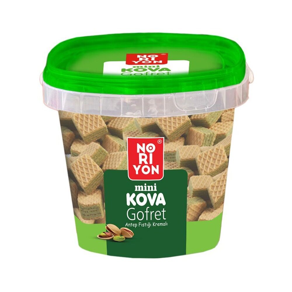 NORİYON MİNİ KOVA FISTIKLI GOFRET 300 GR