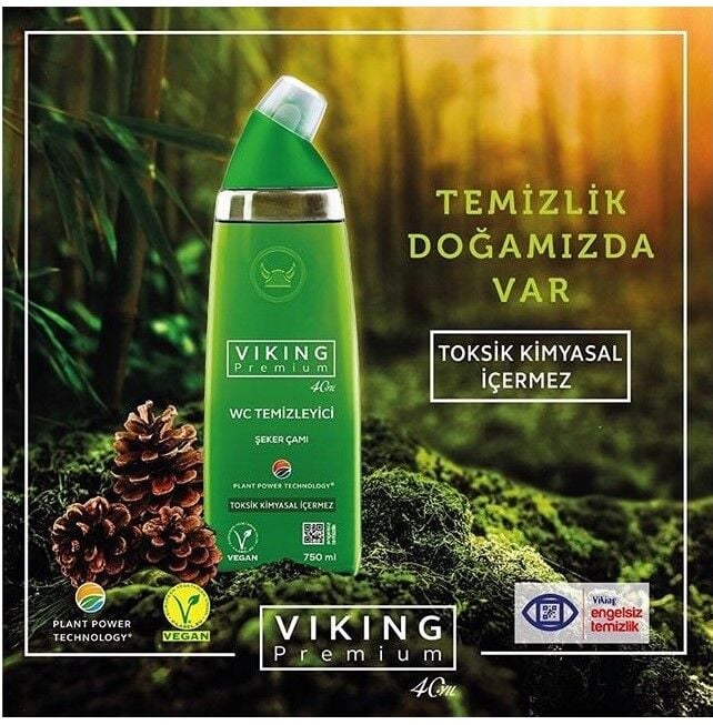 VİKİNG WC TEMİZLEYİCİ JEL 750 ML