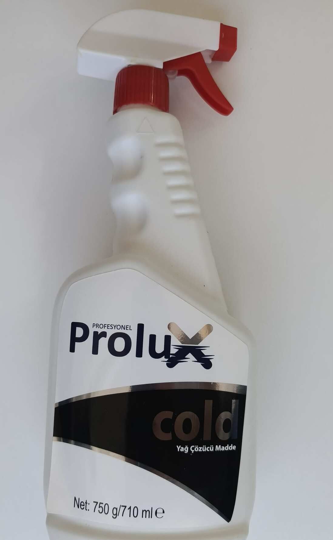 PROLÜX YAĞ ÇÖZÜCÜ COLD 750 ML