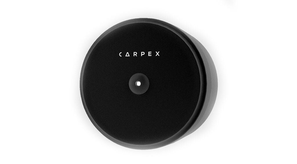 CARPEX OPTİMA MİNİ İÇTEN ÇEKME WC KAĞIT DİSPENSERİ SİYAH