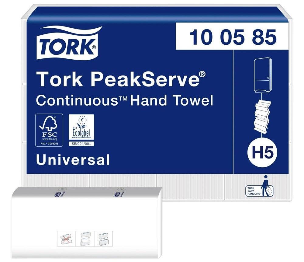 TORK PEAKSERVE™ SÜREKLI Z HAVLU UNIVERSAL 410 LU 12 PAKET
