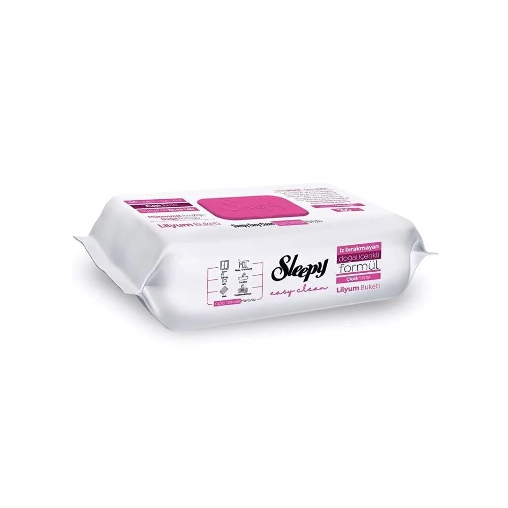 SLEEPY YÜZEY TEMİZLİK HAVLUSU LİLYUM 100 LÜ