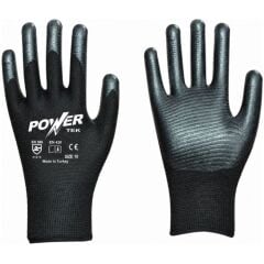 POWER TEK İŞÇİ ELDİVENİ ZEBRA SİYAH