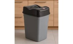 SAĞLAM DÜZ GİRDAP ÇÖP KOVASI 25 LT 4 NO