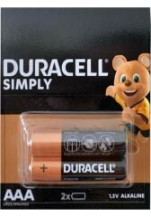DURACELL PİL İNCE 2'Lİ