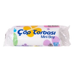 CANHOME 40*50 CM MİNİ BOY ÇÖP POŞETİ 40 LI