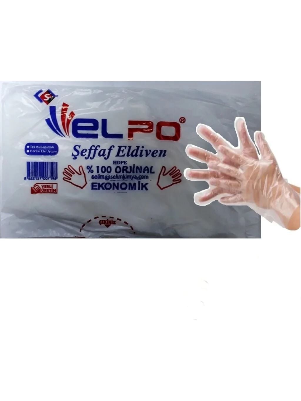 ELPO EKO ŞEFFAF ELDİVEN 100'LÜ