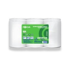 FOCUS OPTIMUM İÇTEN ÇEKME HAVLU 70 METRE 6 RULO
