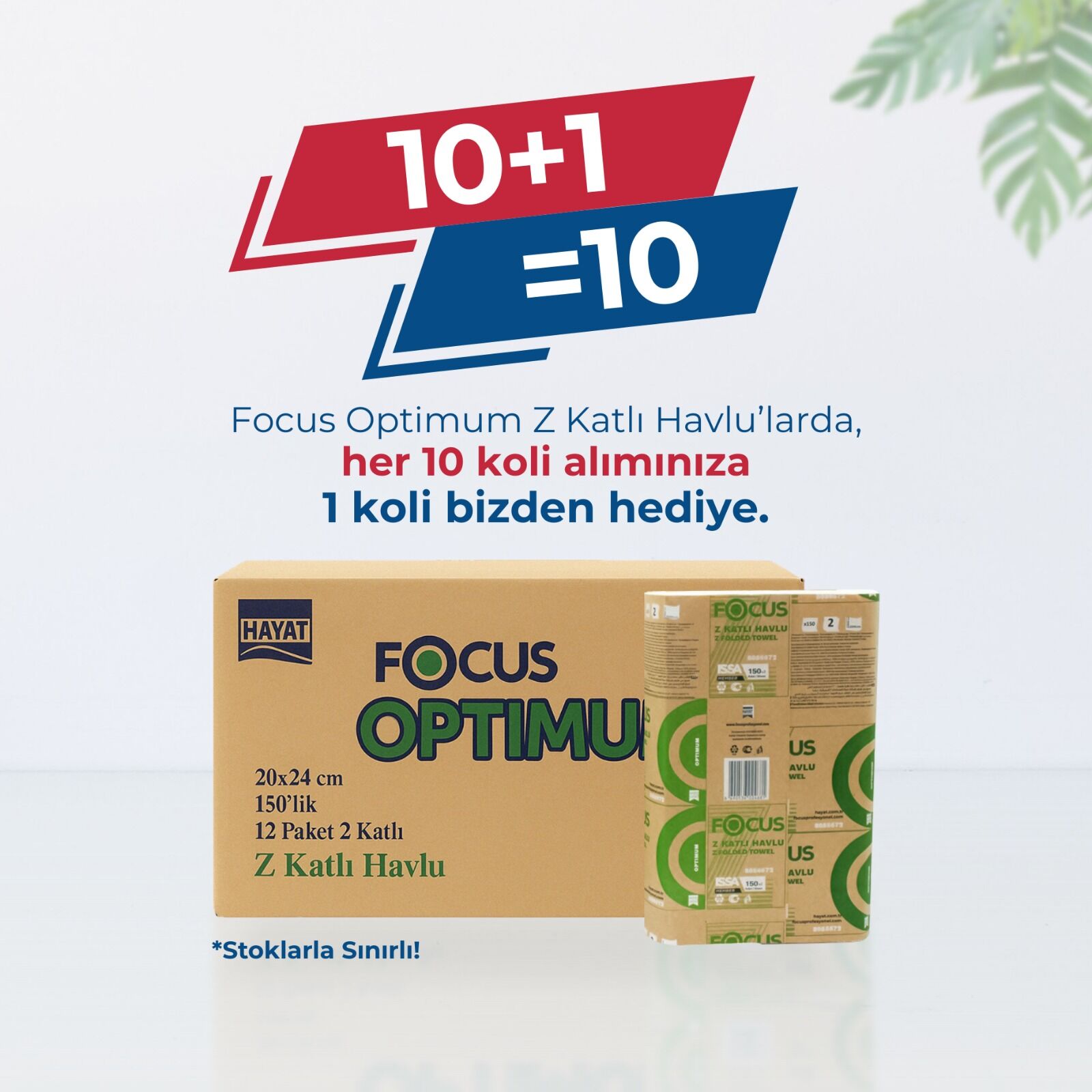 Focus Z Katlı Havlu Promo